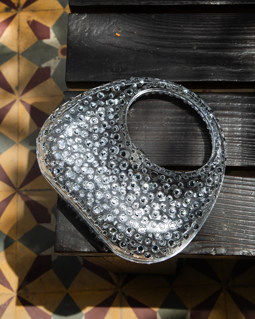 Mini Rhinestones Clutch