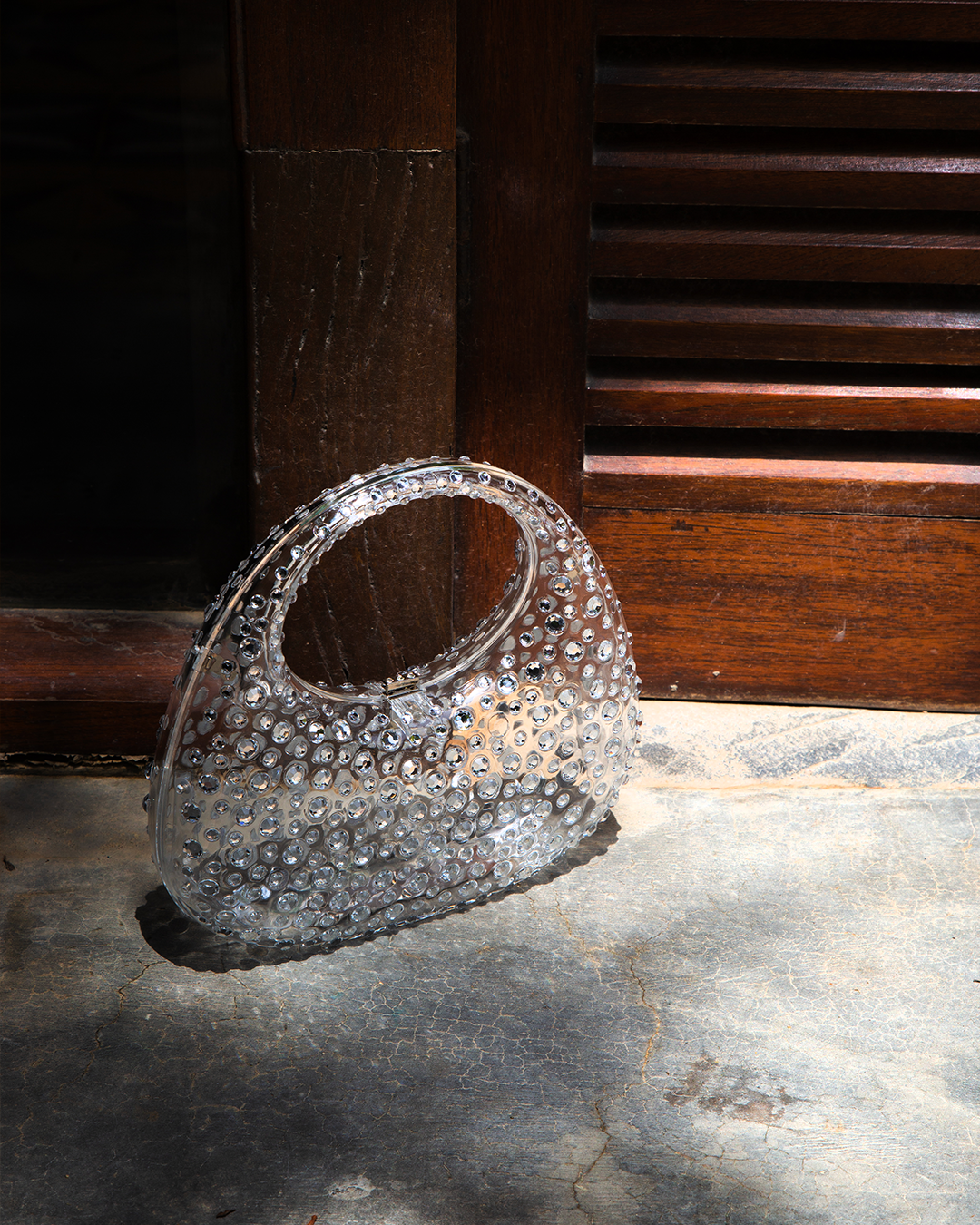 Mini Rhinestones Clutch