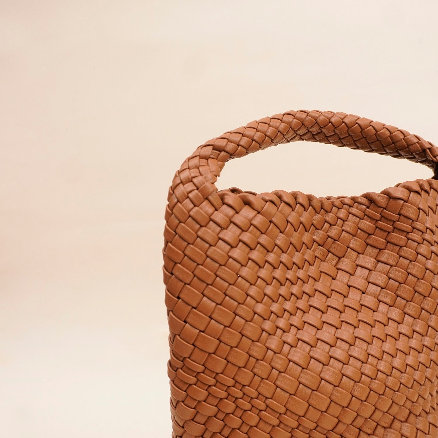 The Noir Lattice Mini tote