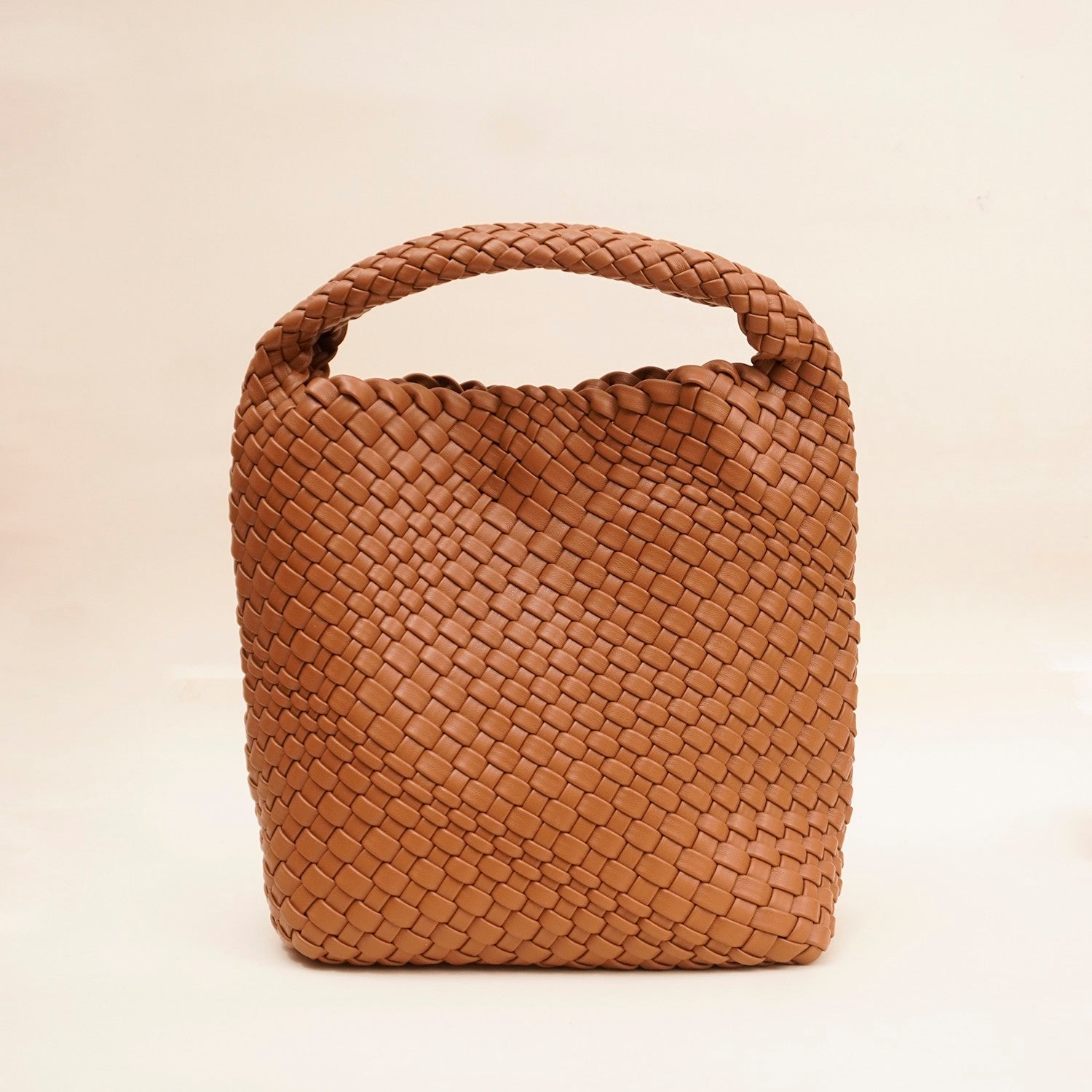 The Noir Lattice Mini tote