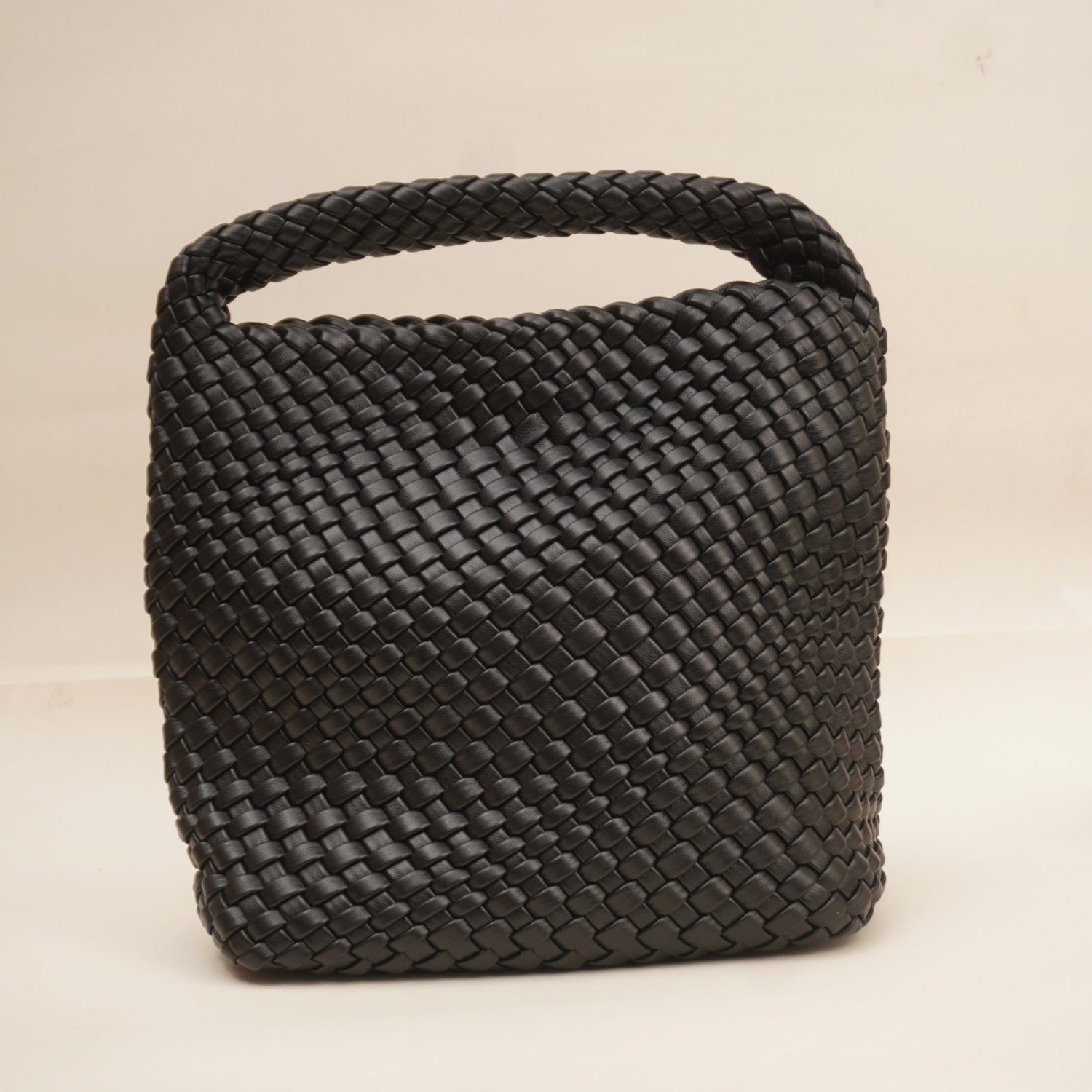 The Noir Lattice Mini tote