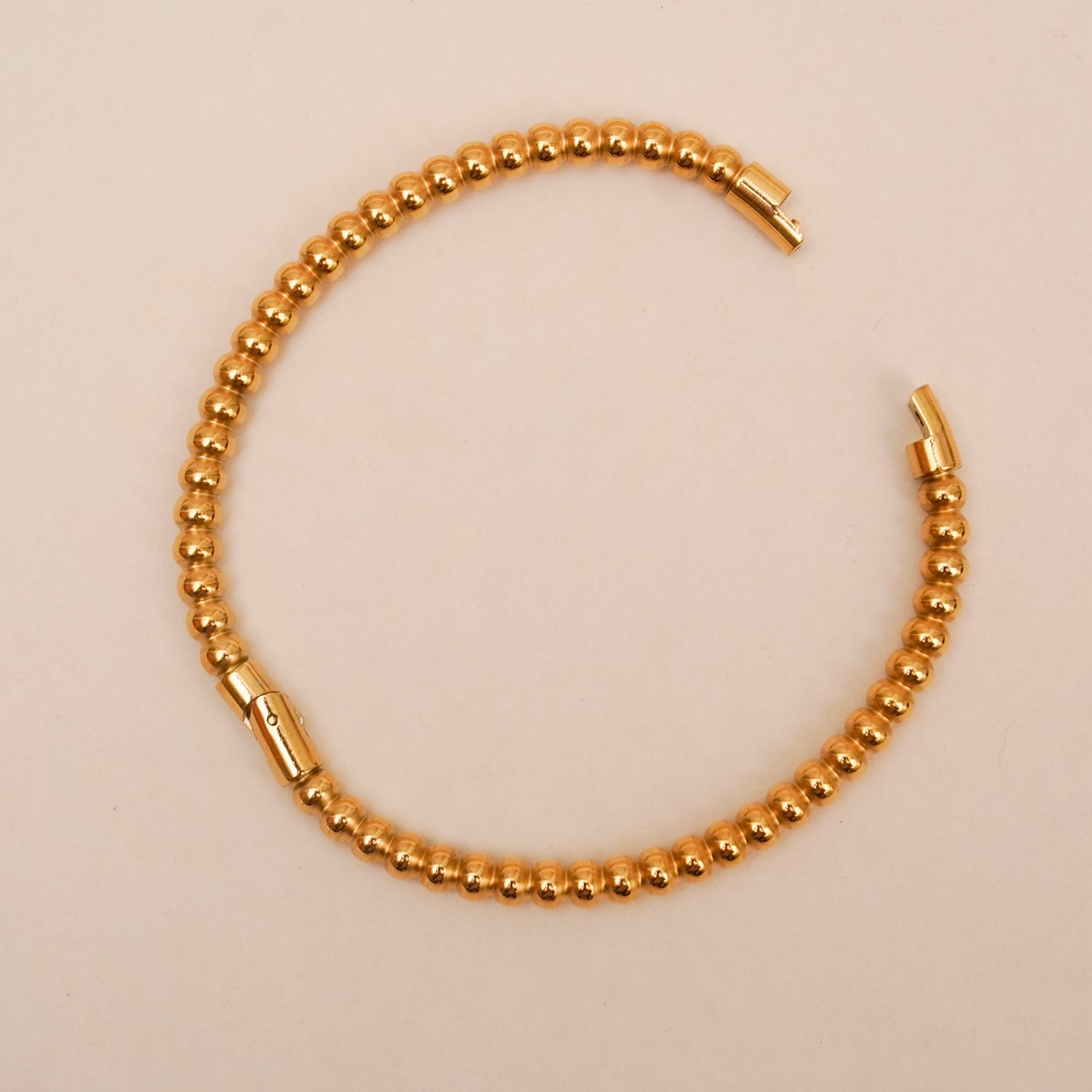 Classic Gold Beads Bangle - Diah & Co