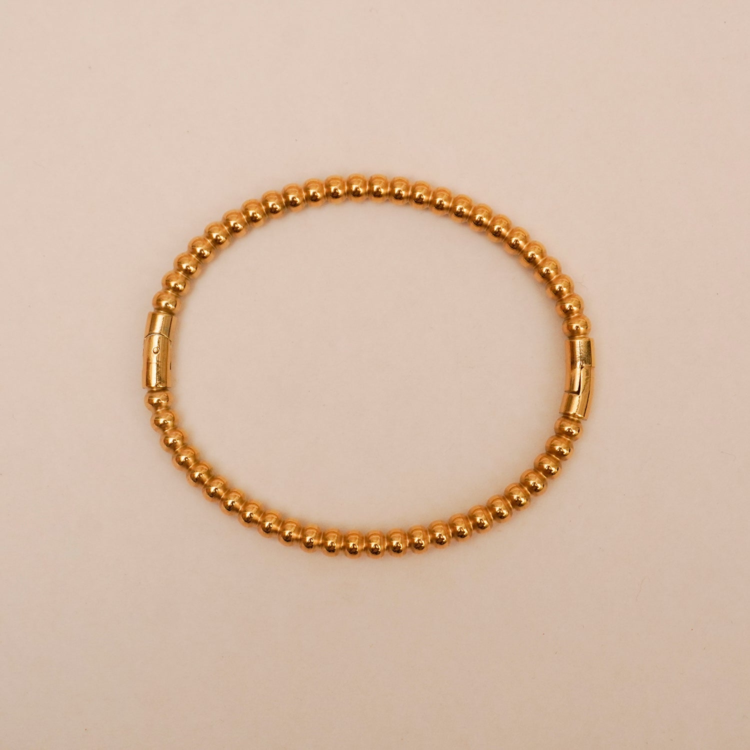 Classic Gold Beads Bangle - Diah & Co