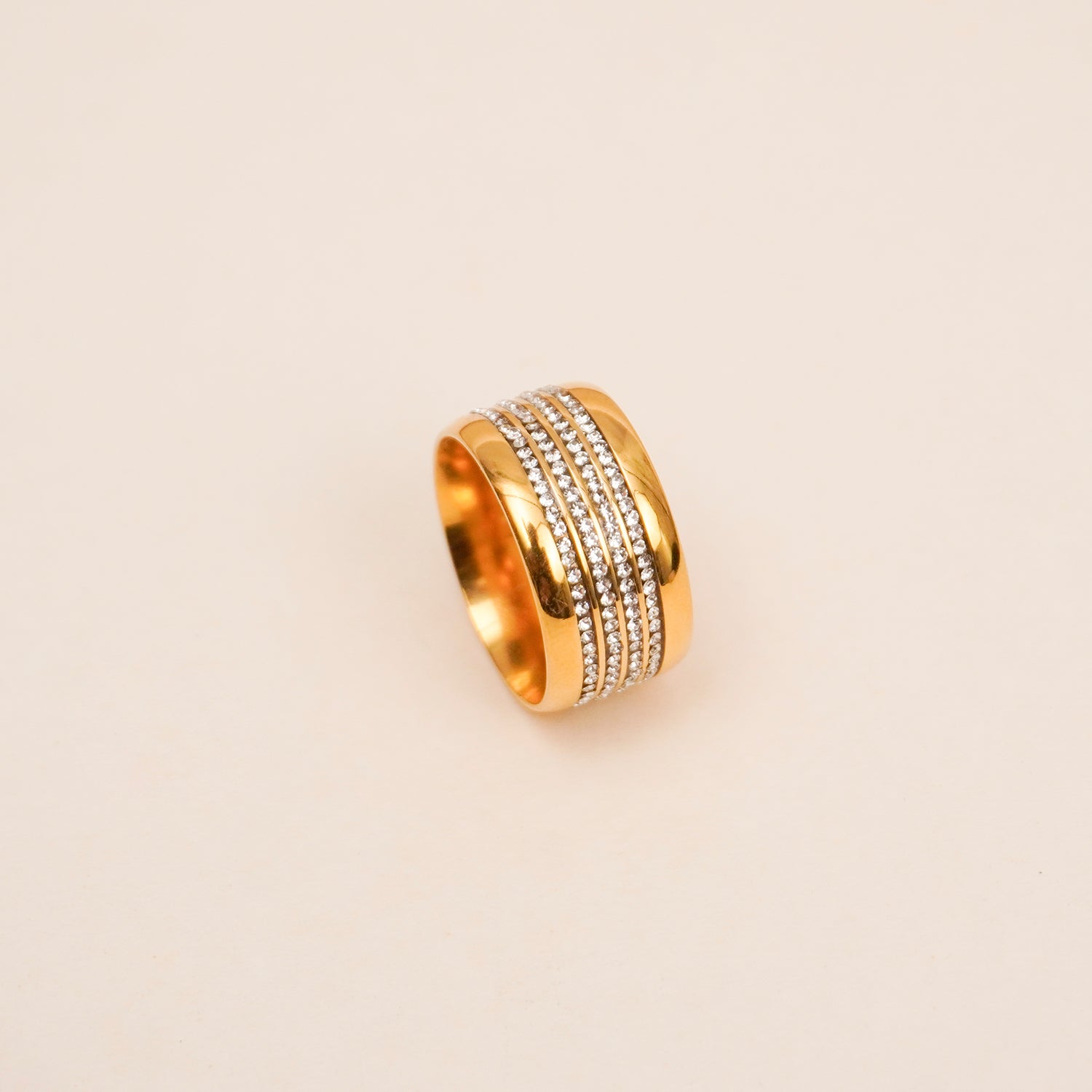 Triple Spark Band Ring - Diah & Co