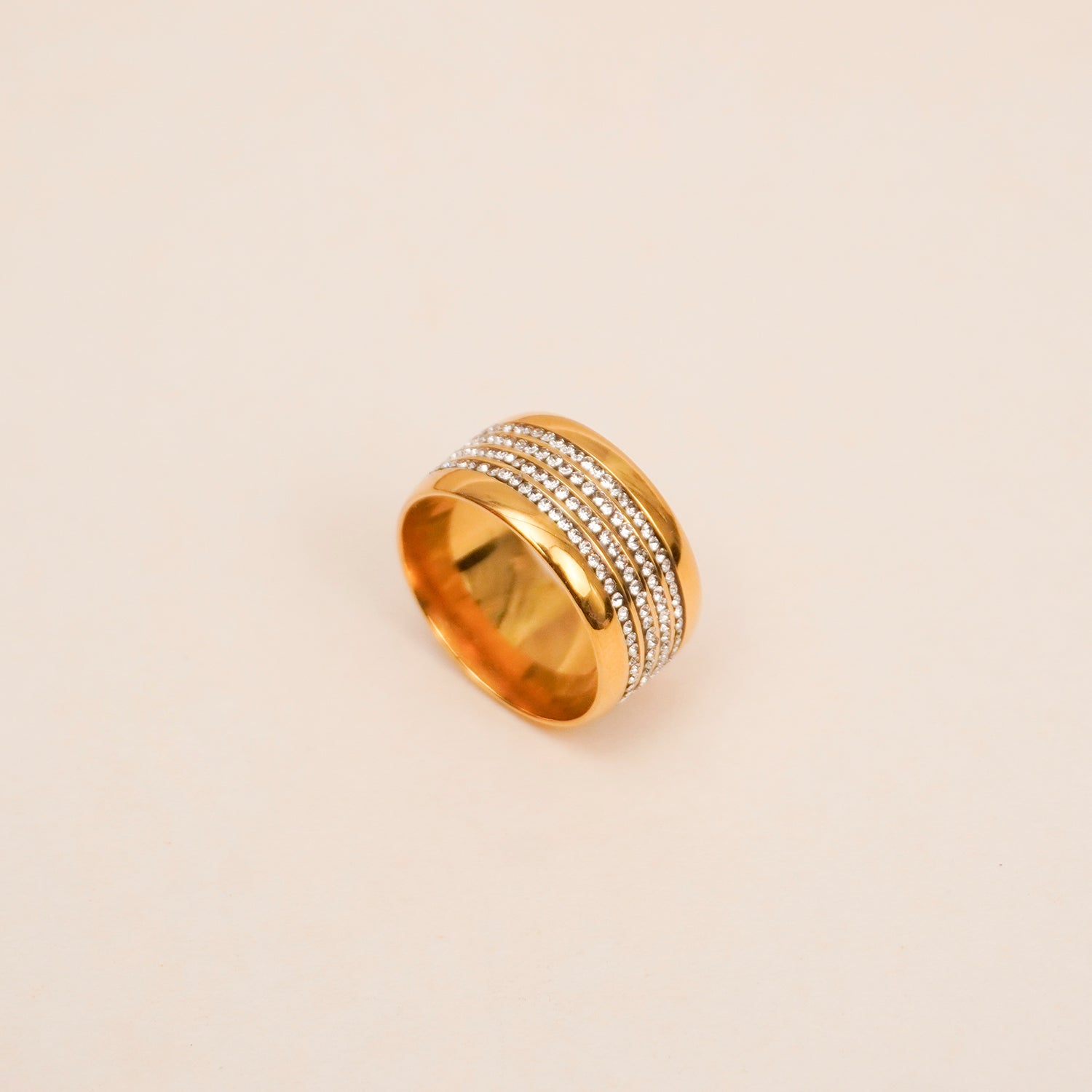 Triple Spark Band Ring - Diah & Co