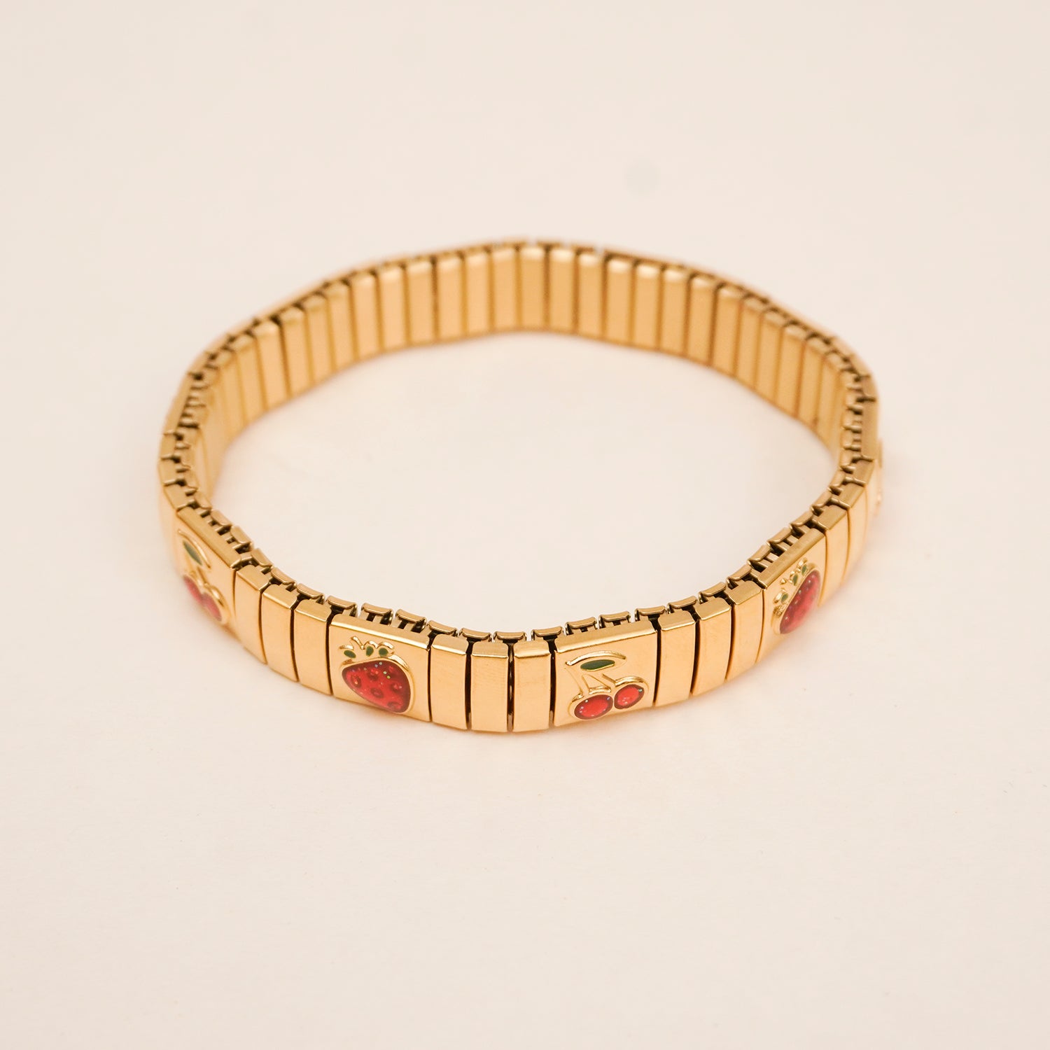 Berry Pop Stretch Bangle - Diah & Co