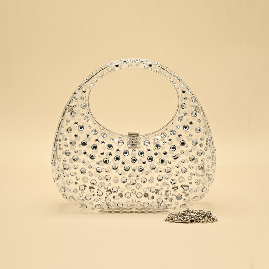 Mini Rhinestones Clutch