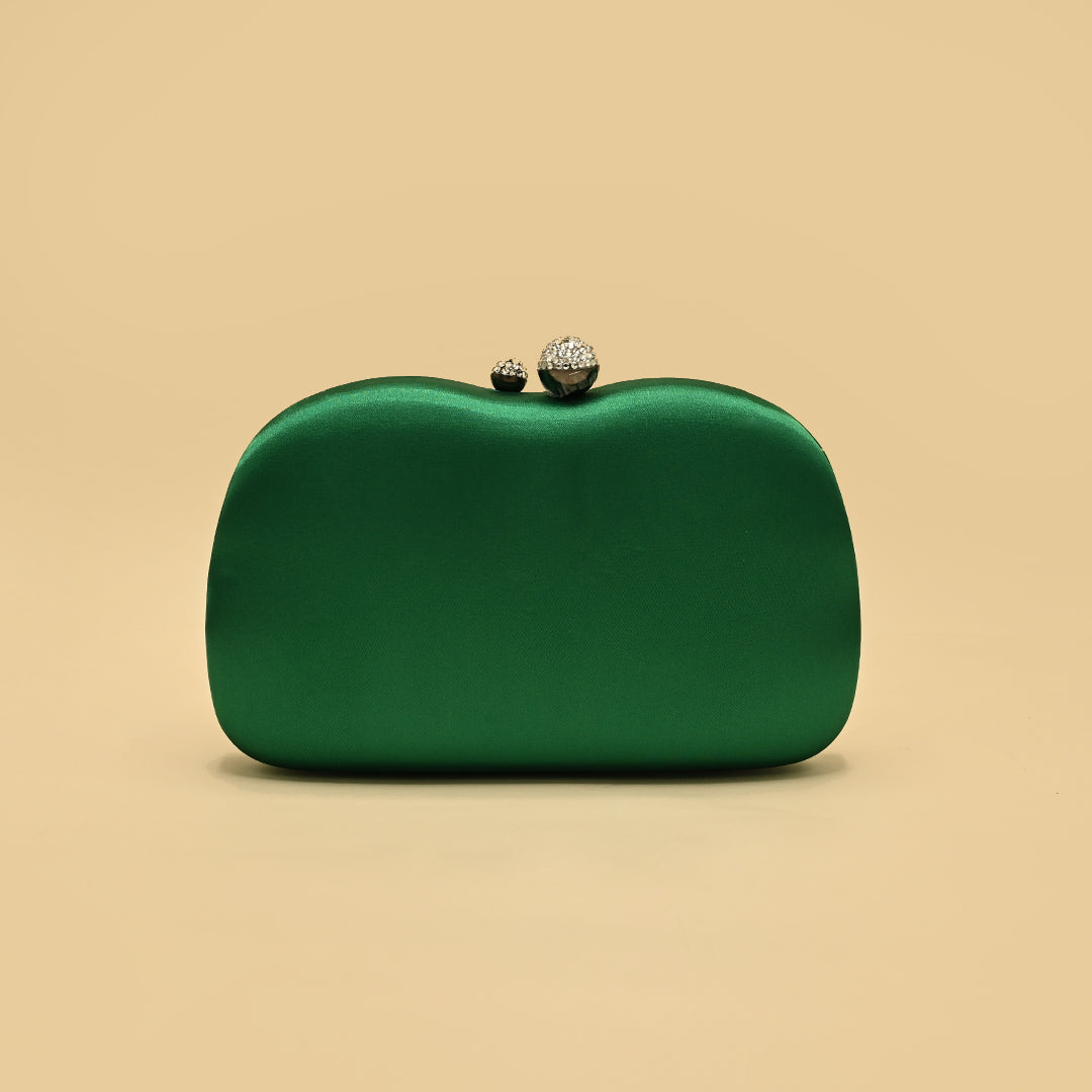 Emerald Glow Clutch