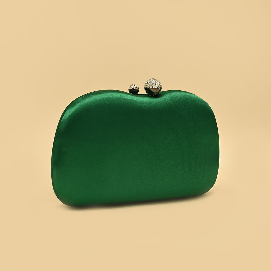 Emerald Glow Clutch